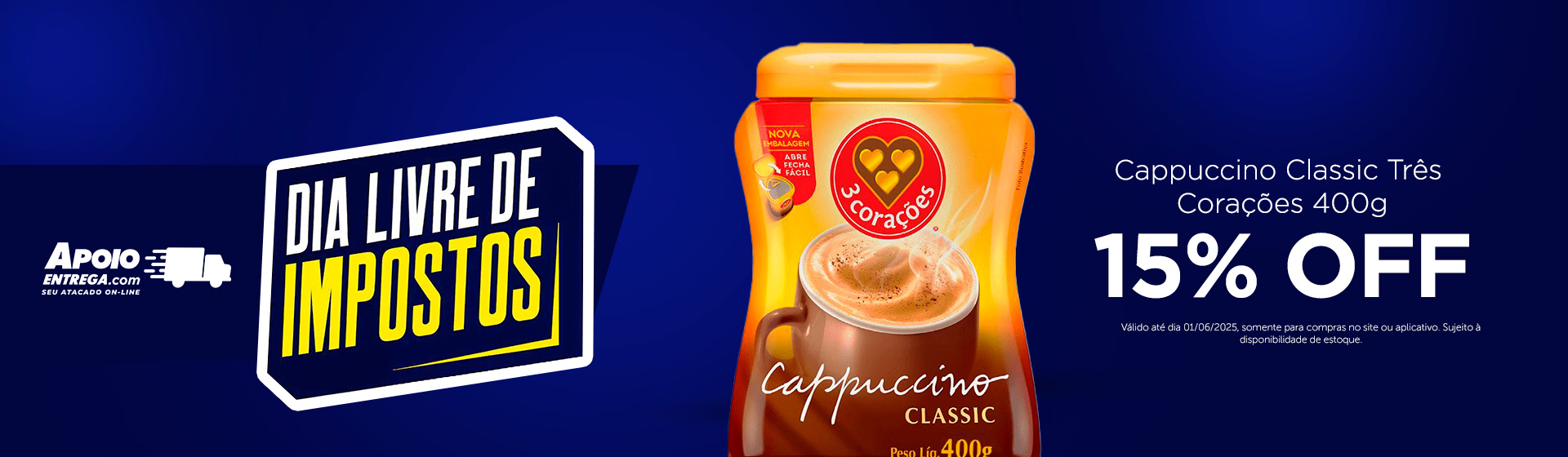 Cappuccino até 01/06
